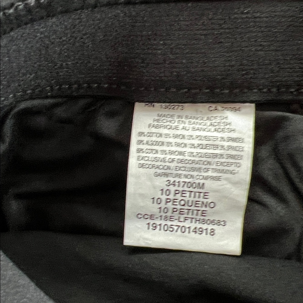NWT Lee Women’s Black Flex Motion Jeans Size 10 - Picture 9 of 9